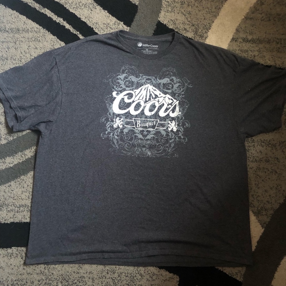 Graphic Crewneck T-Shirt - Charcoal Gray